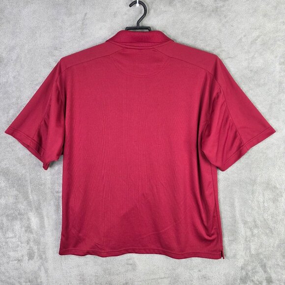 Mens Knights Apparel Pro Edge Red OU Sooners Polo Shirt Short Sleeve Size XL - Picture 4 of 8